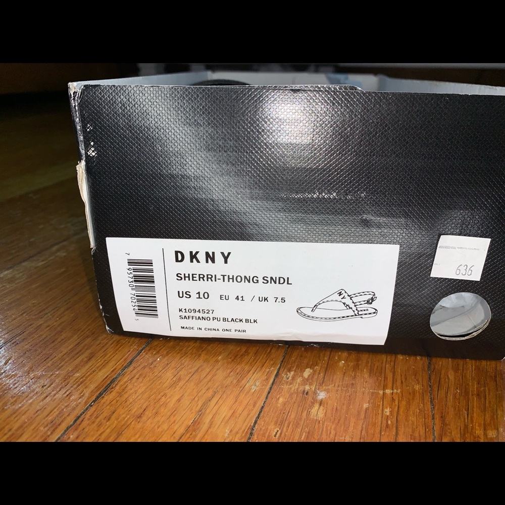 Black DKNY Sandals
